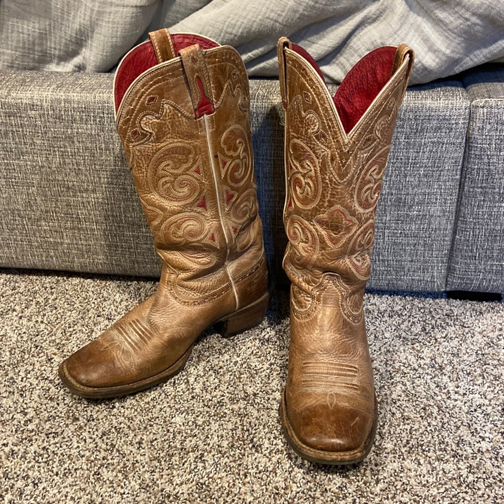 Ariat Square Toed Cowboy Boots